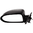 2017 Jeep Compass - Driver Side Mirror, mfrbodycodename : MK, Manual Adjust, Non-Heated, Textured Black, Manual Folding, No Signal Light, No Blind Spot Feature, No Memory, No Puddle Light, No Auto-Dim