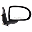 Passenger Side Mirror, Manual Adjust, Non-Heated, Manual Folding, Textured Black, No Signal Light, No Memory, No Puddle Light, No Auto-Dim, No Blind Spot Feature