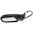 Driver Side Mirror, Power Adjust, Manual Folding, Heated, Textured Black, No Signal Light, With memory, No Puddle Light, No Auto-Dimming, No Blind Spot Feature