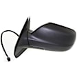 Driver Side Mirror, Power Adjust, Manual Folding, Heated, Textured Black, No Signal Light, With memory, No Puddle Light, No Auto-Dimming, No Blind Spot Feature