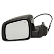 Driver Side Mirror, Power Adjust, Heated, Power Folding, Paintable, In-housing Signal Light, No Memory, No Puddle Light, No Auto-Dim, No Blind Spot Feature