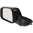 Driver Side Mirror, Power Adjust, Heated, Manual Folding, Paintable, No Signal Light, No Memory, No Puddle Light, No Auto-Dim, No Blind Spot Feature