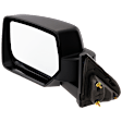 Driver Side Mirror, Manual Adjust, Manual Folding, Non-Heated, Textured Black, No Signal Light, No Memory, No Puddle Light, No Auto-Dimming, No Blind Spot Feature