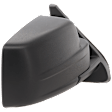 Passenger Side Mirror, Manual Adjust, Manual Folding, Non-Heated, Textured Black, No Signal Light, No Memory, No Puddle Light, No Auto-Dimming, No Blind Spot Feature