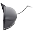 Passenger Side Mirror, Power Adjust, Heated, Manual Folding, Paintable, In-housing Signal Light, With Memory, With Puddle Light, No Auto-Dim, No Blind Spot Feature