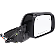 Passenger Side Mirror, Power Adjust, Heated, Manual Folding, Paintable, In-housing Signal Light, With Memory, No Puddle Light, No Auto-Dim, With Blind Spot Detection in Glass