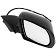 2014-2018 Jeep Cherokee - Passenger Side Mirror, Power Adjust, Heated, Manual Folding, Paintable, In-housing Signal Light, With Puddle Light, With Auto-Dimming, With Blind Spot Detection in Glass, Taiwan Aftermarket Glass