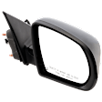 Passenger Side Mirror, Power Adjust, Heated, Manual Folding, Paintable, No Signal Light, With Memory, No Puddle Light, No Auto-Dimming, No Blind Spot Feature