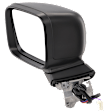 Driver Side Mirror, Power, Manual Folding, Heated, Textured Black, In-housing Signal Light, No Memory, No Puddle Light and Auto-Dimming, With BSD in Glass, With Side Object Sensor