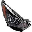 Passenger Side Halogen Headlight, With bulb(s)