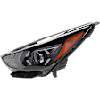 Driver Side Halogen Headlight, With bulb(s)