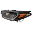 Driver and Passenger Side LED Headlight, With bulb(s)