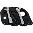 Front, Passenger Side Power Window Regulator, With Motor