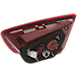 Driver Side, Inner Halogen Tail Light, With bulb(s), OE Replacement
