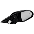 Passenger Side Mirror, Power Adjust, Heated, Manual Folding, Paintable, In-housing Signal Light, With Memory, No Puddle Light, No Auto-Dim, With Blind Spot Detection in Glass