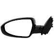 Driver Side Mirror, Power Adjust, Manual Folding, Non-Heated, Paintable, No Signal Light, No Memory, No Puddle Light, No Auto-Dimming, No Blind Spot Feature