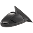 Passenger Side Mirror, Power Adjust, Manual Folding, Non-Heated, Paintable, No Signal Light, No Memory, No Puddle Light, No Auto-Dimming, No Blind Spot Feature