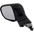 Driver Side Mirror, Power Adjust, Power Folding, Heated, Paintable, In-housing Signal Light, No Memory, No Puddle Light, No Auto-Dimming, With Blind Spot Detection in Glass