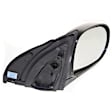 Passenger Side Mirror, Power Adjust, Heated, Manual Folding, Paintable, No Signal Light, No Memory, No Puddle Light, No Auto-Dim, No Blind Spot Feature