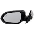 Driver Side Mirror, Power Adjust, Manual Folding, Heated, Paintable, In-housing Signal Light, No Memory, No Puddle Light, No Auto-Dimming, With Blind Spot Detection in Glass