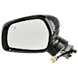 Driver Side Mirror, Power Adjust, Heated, Manual Folding, Paintable, No Signal Light, No Memory, No Puddle Light, No Auto-Dim, No Blind Spot Feature