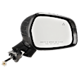 Passenger Side Mirror, Power Adjust, Heated, Manual Folding, Paintable, No Signal Light, No Memory, No Puddle Light, No Auto-Dim, No Blind Spot Feature