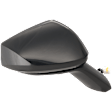Passenger Side Mirror, Power Adjust, Heated, Manual Folding, Paintable, No Signal Light, No Memory, No Puddle Light, No Auto-Dim, No Blind Spot Feature