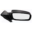 Passenger Side Mirror, Power Adjust, Heated, Manual Folding, Textured Black, No Signal Light, No Memory, No Puddle Light, No Auto-Dim, No Blind Spot Feature