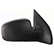 Passenger Side Mirror, Power Adjust, Heated, Manual Folding, Textured Black, No Signal Light, No Memory, No Puddle Light, No Auto-Dim, No Blind Spot Feature
