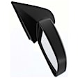 Passenger Side Mirror, Power Adjust, Heated, Manual Folding, Paintable, No Signal Light, No Memory, No Puddle Light, No Auto-Dim, No Blind Spot Feature
