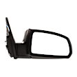 Passenger Side Mirror, Power Adjust, Heated, Manual Folding, Paintable, No Signal Light, Without Memory Recall, No Puddle Light, No Auto-Dimming, No Blind Spot Feature