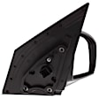 Passenger Side Mirror, Power Adjust, Heated, Manual Folding, Paintable, No Signal Light, Without Memory Recall, No Puddle Light, No Auto-Dimming, No Blind Spot Feature