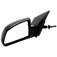 Driver Side Mirror, Manual Adjust, Non-Heated, Manual Folding, Paintable, No Signal Light, No Memory, No Puddle Light, No Auto-Dim, No Blind Spot Feature