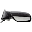 Passenger Side Mirror, Manual Adjust, Manual Folding, Non-Heated, Textured Black, No Signal Light, No Memory, No Puddle Light, No Auto-Dimming, No Blind Spot Feature