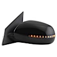 Driver Side Mirror, Power Adjust, Manual Folding, Heated, Paintable, In-housing Signal Light, No Memory, No Puddle Light, No Auto-Dimming, No Blind Spot Feature
