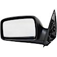 Driver Side Mirror, Power Adjust, Non-Heated, Manual Folding, Textured Black, No Signal Light, No Memory, No Puddle Light, No Auto-Dim, No Blind Spot Feature