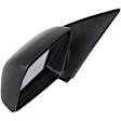Driver Side Mirror, Power Adjust, Non-Heated, Manual Folding, Textured Black, No Signal Light, No Memory, No Puddle Light, No Auto-Dim, No Blind Spot Feature