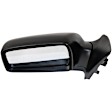 Driver Side Mirror, Power Adjust, Non-Heated, Manual Folding, Textured Black, No Signal Light, No Memory, No Puddle Light, No Auto-Dim, No Blind Spot Feature