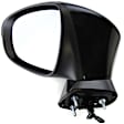 Driver Side Mirror, Power Adjust, Manual Folding, Heated, Paintable, With Signal Light, No Memory, With Puddle Light, No Auto-Dim and Blind Spot Feature, For Models Without F Sport Package