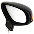 Passenger Side Mirror, Power Adjust, Manual Folding, Heated, Paintable, With Signal Light, No Memory, With Puddle Light, No Auto-Dim and Blind Spot Feature, For Models Without F Sport Package