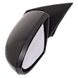 Driver Side Mirror, Power Adjust, Non-Heated, Manual Folding, Paintable, No Signal Light, No Memory, No Puddle Light, No Auto-Dim, No Blind Spot Feature