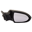 Passenger Side Mirror, Power Adjust, Non-Heated, Manual Folding, Paintable, No Signal Light, No Memory, No Puddle Light, No Auto-Dim, No Blind Spot Feature