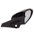 Passenger Side Mirror, Power Adjust, Non-Heated, Manual Folding, Paintable, No Signal Light, No Memory, No Puddle Light, No Auto-Dim, No Blind Spot Feature
