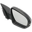Passenger Side Mirror, Power, Manual Folding, Heated, Paintable, In-housing Signal Light, No Memory, No Puddle Light, No Auto-Dimming, No Blind Spot Feature