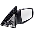 Passenger Side Mirror, Power Adjust, Power Folding, Heated, Paintable, In-housing Signal Light, With memory, No Puddle Light, No Auto-Dimming, No Blind Spot Feature
