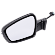 Driver Side Mirror, Power Adjust, Manual Folding, Heated, Paintable, In-housing Signal Light, No Memory, No Puddle Light, No Auto-Dimming, No Blind Spot Feature, Sedan