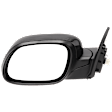 2016 Kia Soul - Driver Side Mirror, Power Adjust, Heated, Paintable, Manual Folding, No Signal Light, No Blind Spot Feature, No Memory, No Puddle Light, No Auto-Dim