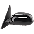 2016 Kia Soul - Driver Side Mirror, Power Adjust, Heated, Paintable, Manual Folding, No Signal Light, No Blind Spot Feature, No Memory, No Puddle Light, No Auto-Dim