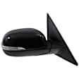 Passenger Side Mirror, Power Adjust, Manual Folding, Non-Heated, Paintable, In-housing Signal Light, No Memory, No Puddle Light, No Auto-Dimming, No Blind Spot Feature