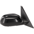Passenger Side Mirror, Power Adjust, Manual Folding, Non-Heated, Paintable, No Signal Light, No Memory, No Puddle Light, No Auto-Dimming, No Blind Spot Feature